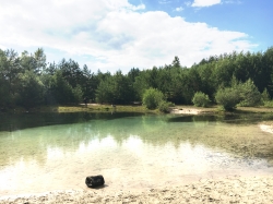 Sandstrand an der Aller im Landkreis Celle